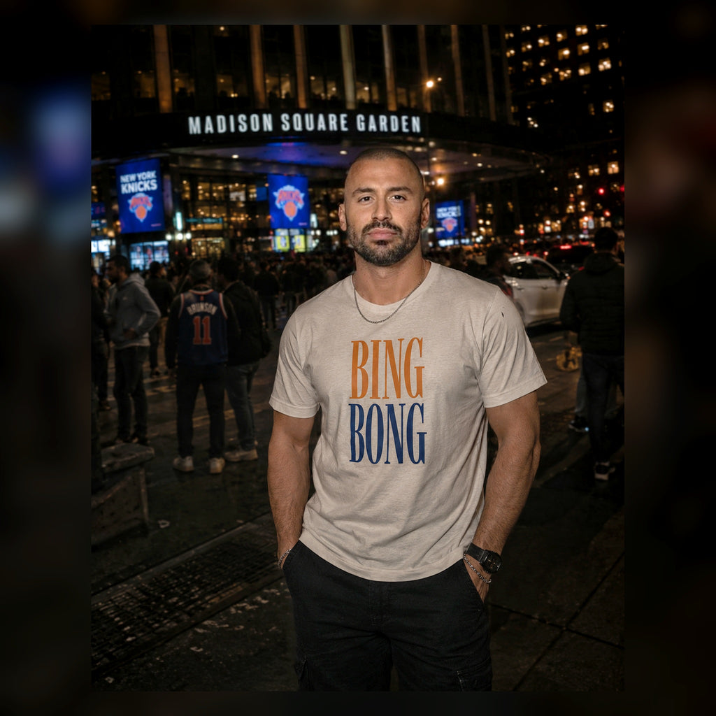 BING BONG NYC Jersey Cotton Short Sleeve Tee